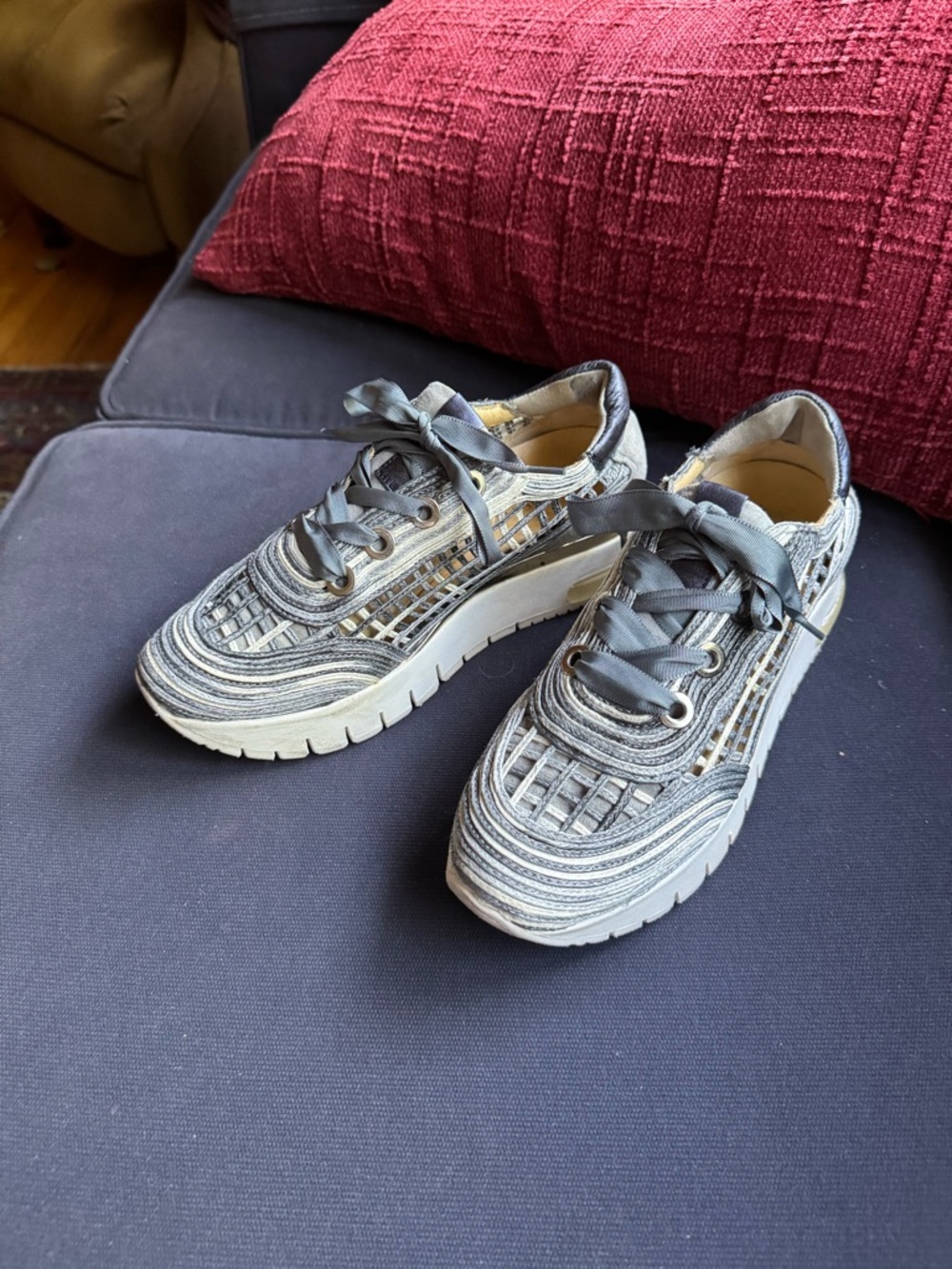Softwaves Ardi Denim textured sneakers 38.5